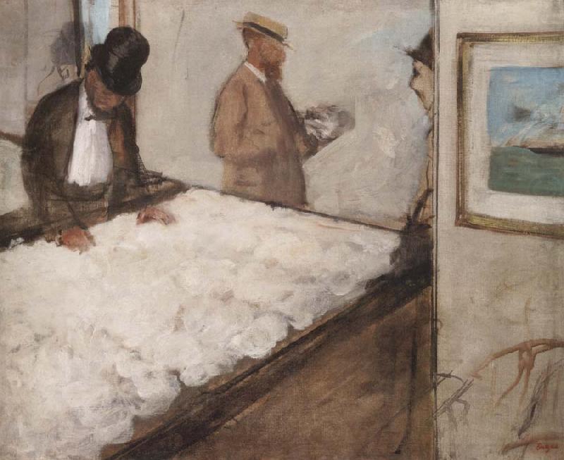 Edgar Degas Cotton Merchants in New Orleans china oil painting image